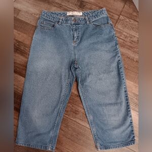 Sonoma Lifestule Blue Denim Jeans Capris Size 8P
